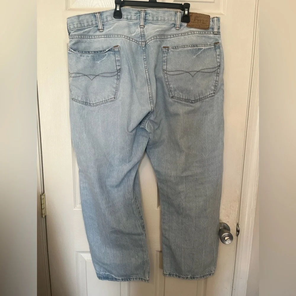 Polo by Ralph Lauren men’s 40x30 anders classic taper distressed